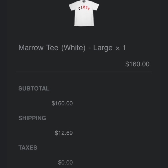 VLONE | Shirts | Vlone Marrow Tee 
